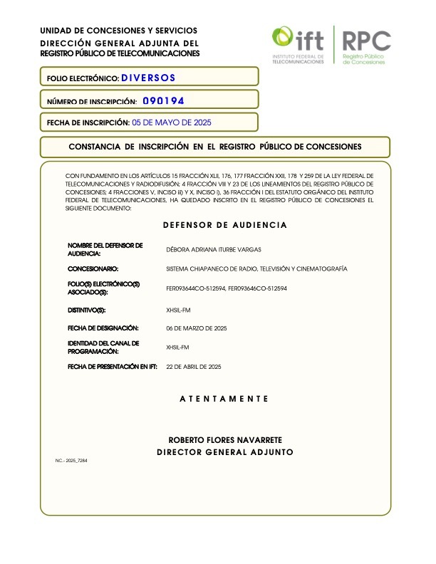 constancia